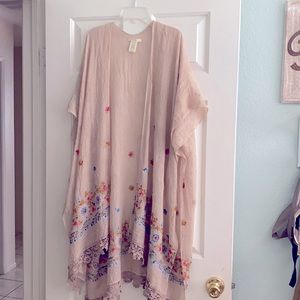 Beautiful & colorful swimsuit cover-up. One Size
